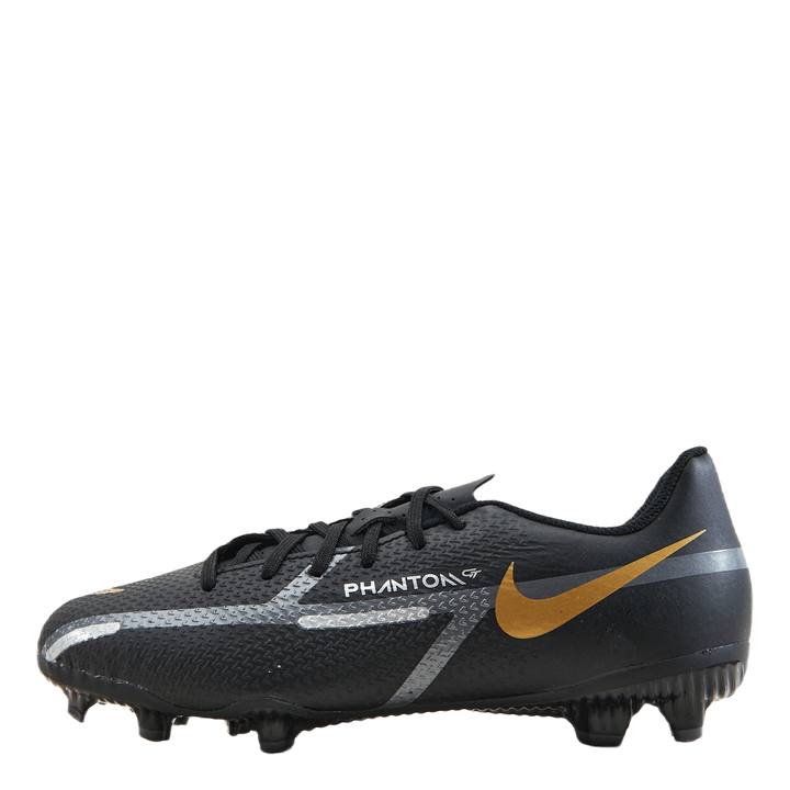 Nike Junior. Phantom Gt2 Academy F Black/mtlc Dark Grey-metallic