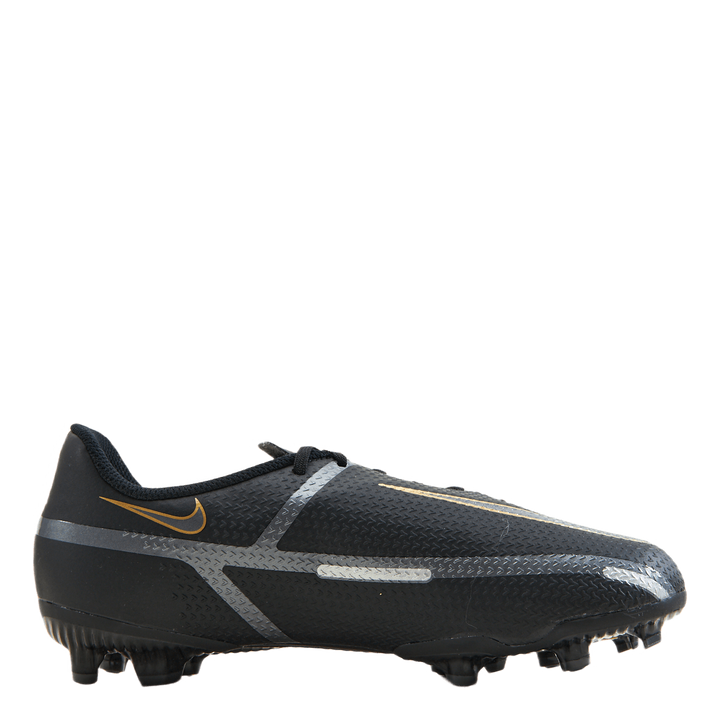 Nike Junior. Phantom Gt2 Academy F Black/mtlc Dark Grey-metallic