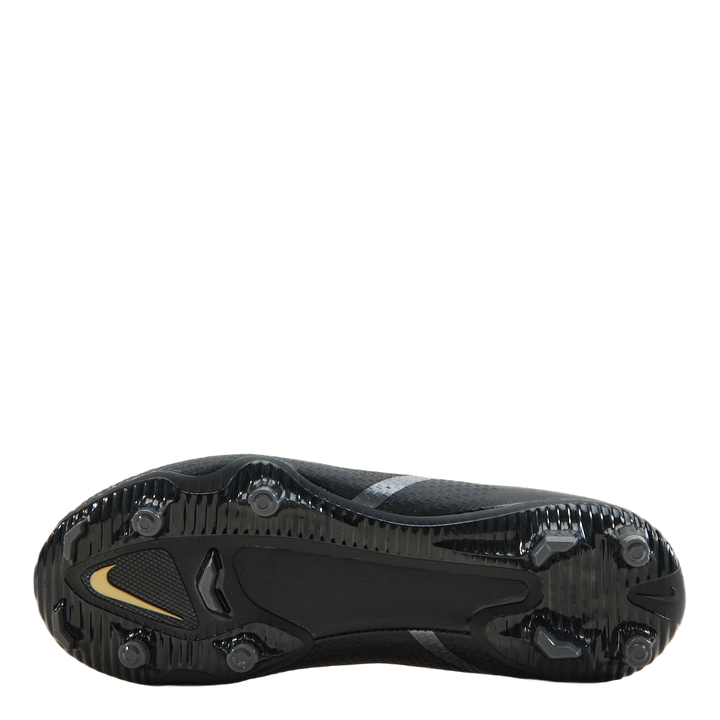 Nike Junior. Phantom Gt2 Academy F Black/mtlc Dark Grey-metallic