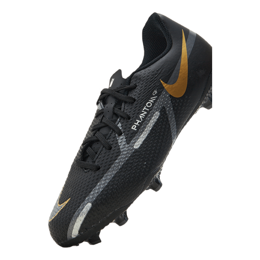 Nike Junior. Phantom Gt2 Academy F Black/mtlc Dark Grey-metallic