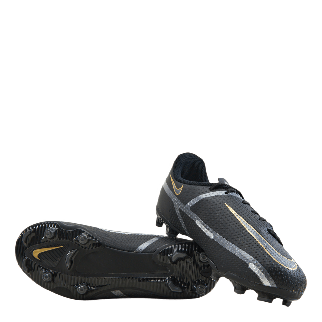 Nike Junior. Phantom Gt2 Academy F Black/mtlc Dark Grey-metallic