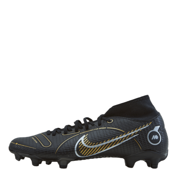 Superfly 8 Academy Fg/mg Black/metallic Gold-metallic S