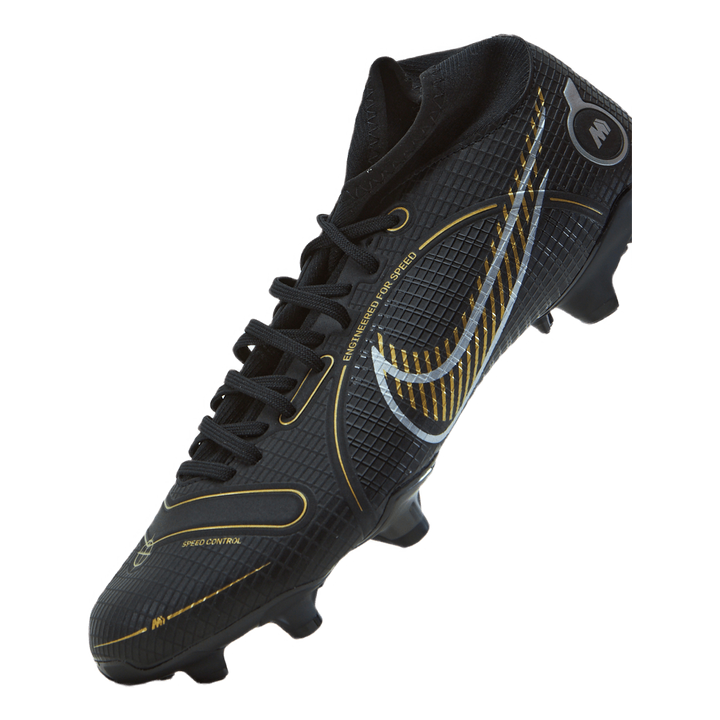 Superfly 8 Academy Fg/mg Black/metallic Gold-metallic S