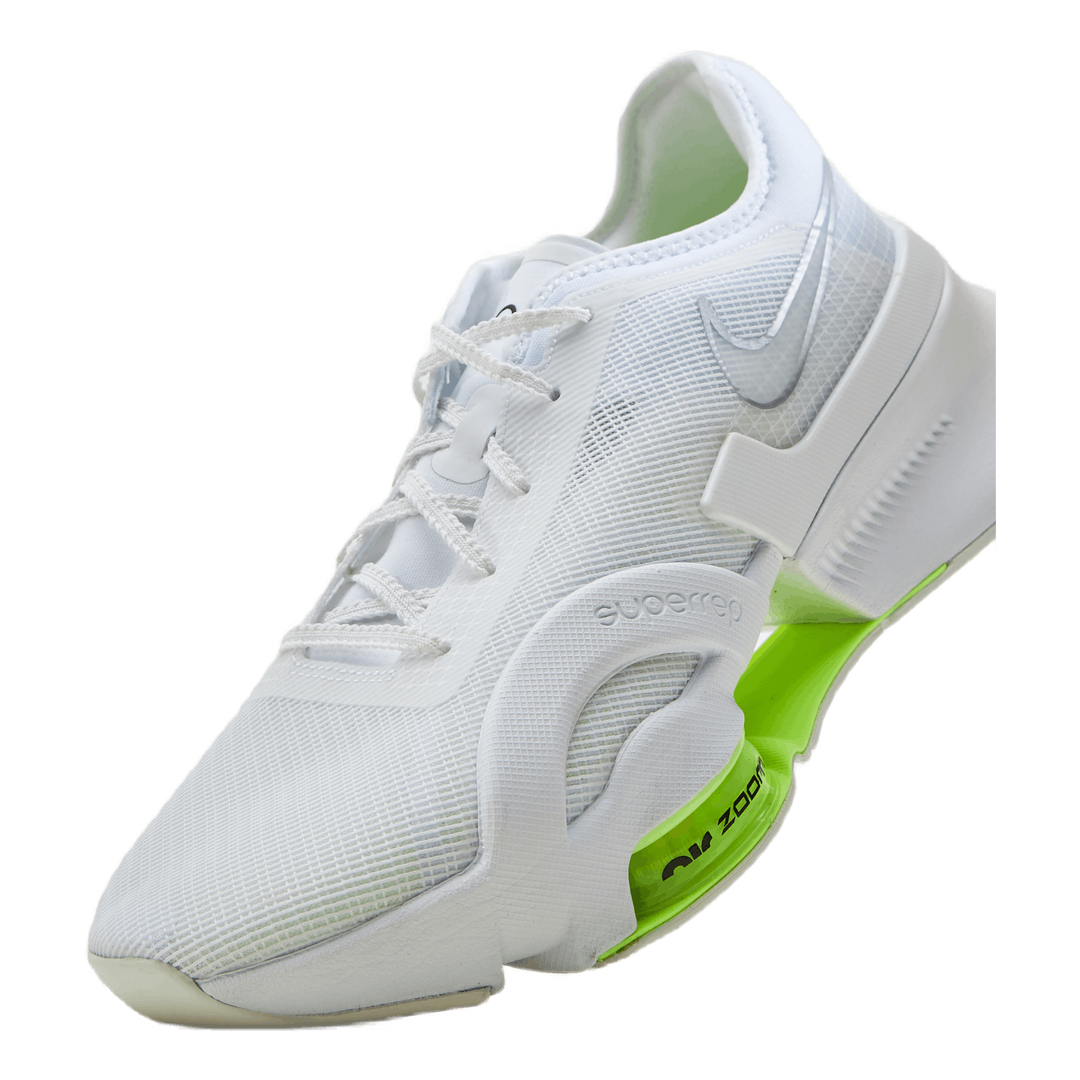 Nike Air Zoom Superrep 3 Men's White/metallic Silver-volt-bla