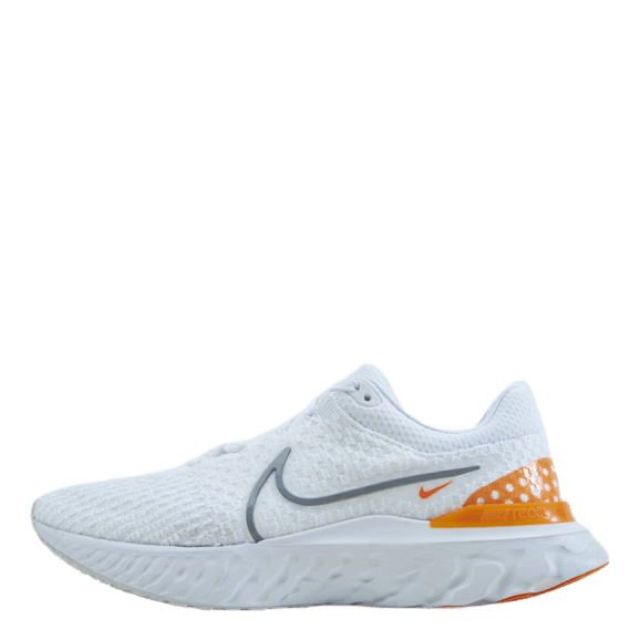 Nike React Infinity Run Flykni White/particle Grey-kumquat-ph