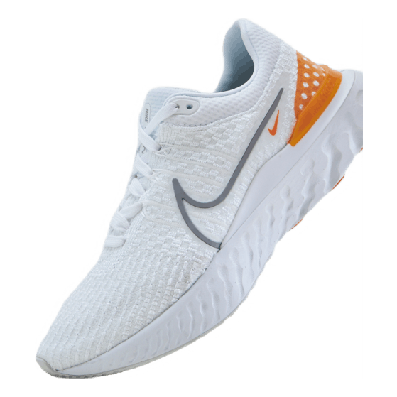 Nike React Infinity Run Flykni White/particle Grey-kumquat-ph