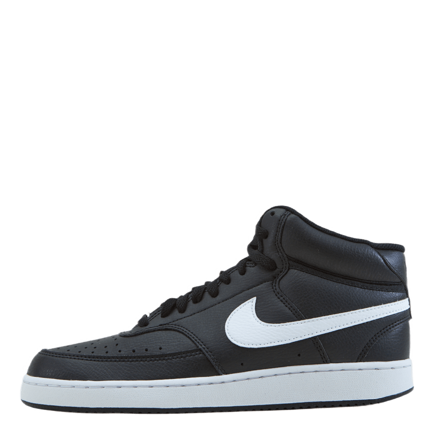 Court Vision Mid Next Nature Men's Shoes BLACK/WHITE