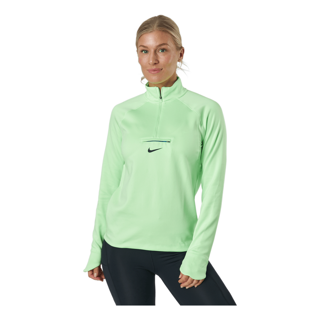 Nike Dri-fit Element Women's T Lime Glow/hyper Royal