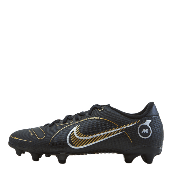 Junior Vapor 14 Academy Fg/mg Black/metallic Gold-metallic S