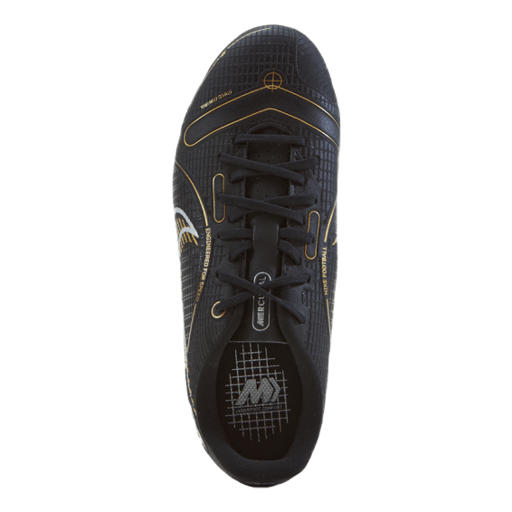 Junior Vapor 14 Academy Fg/mg Black/metallic Gold-metallic S