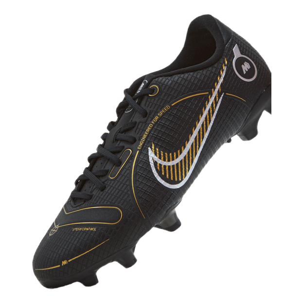 Junior Vapor 14 Academy Fg/mg Black/metallic Gold-metallic S