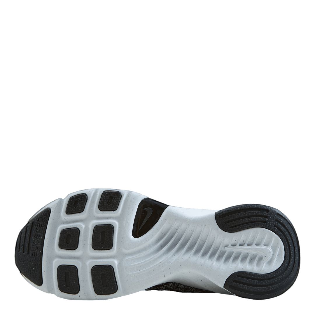 SuperRep Go 3 Flyknit Next Nature Women's Training Shoes BLACK/METALLIC SILVER-WHITE