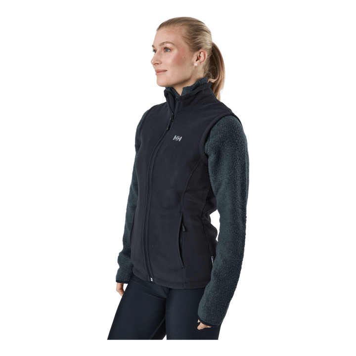 W Daybreaker Fleece Vest 990 Black