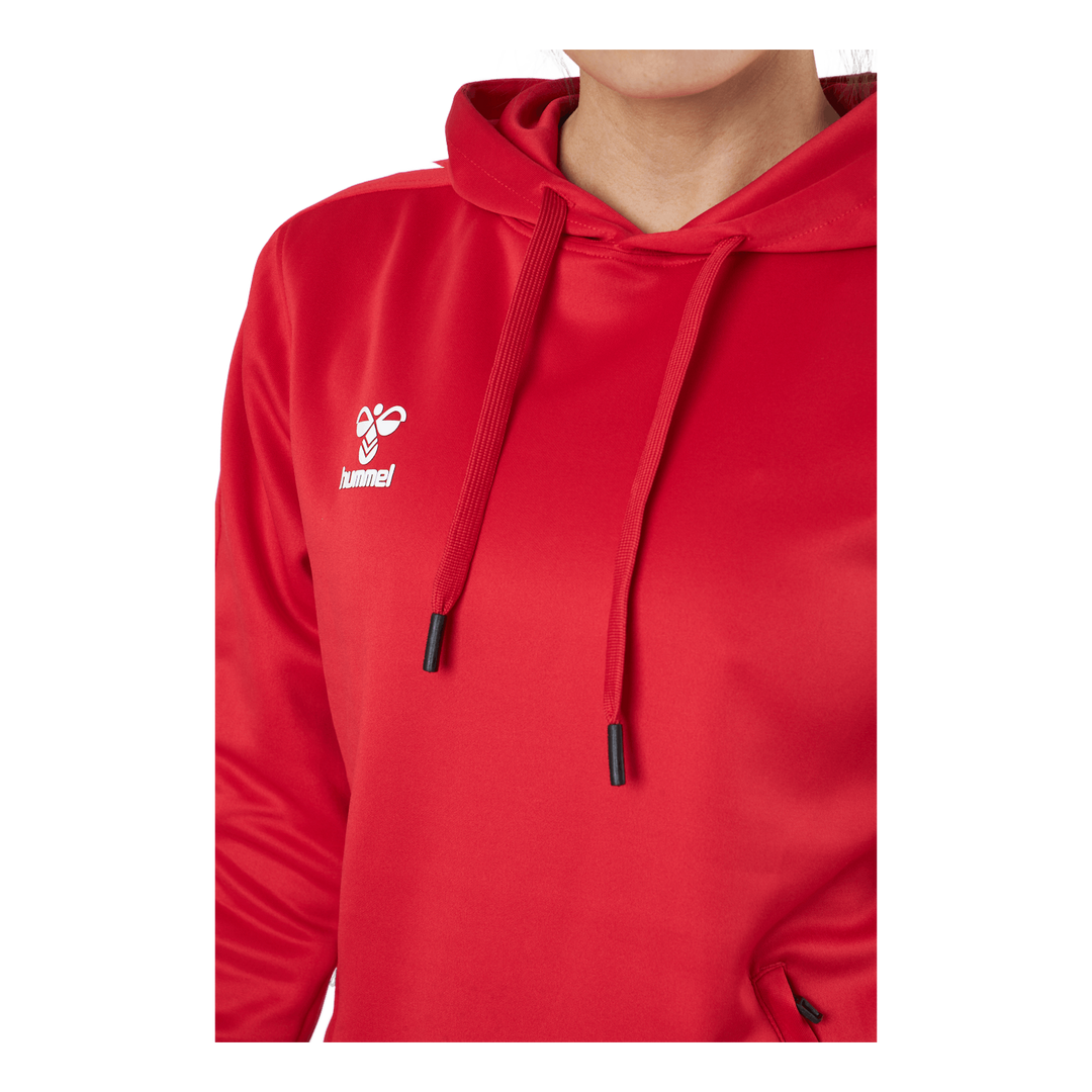 Hmlcore Xk Poly Sweat Hoodie W True Red