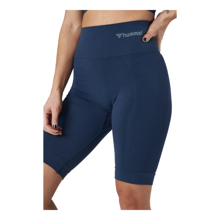 Hmltif Seamless Cyling Shorts Black Iris