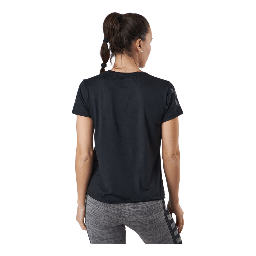 Hummel CI seamless T-shirt in black melange Hummel CI seamless T-shirt in black melange