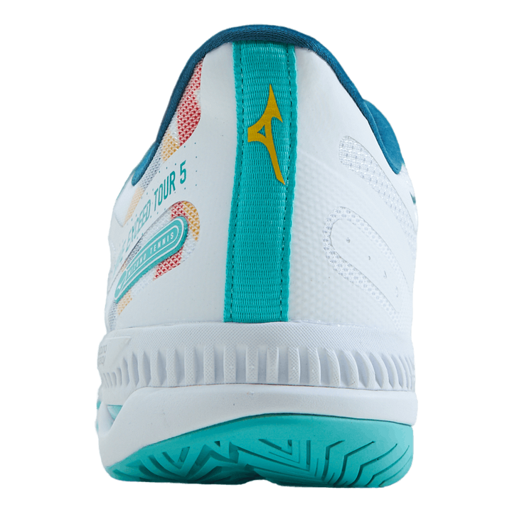 Wave Exceed Tour 5 Ac White/turquoise/moroccan Blue