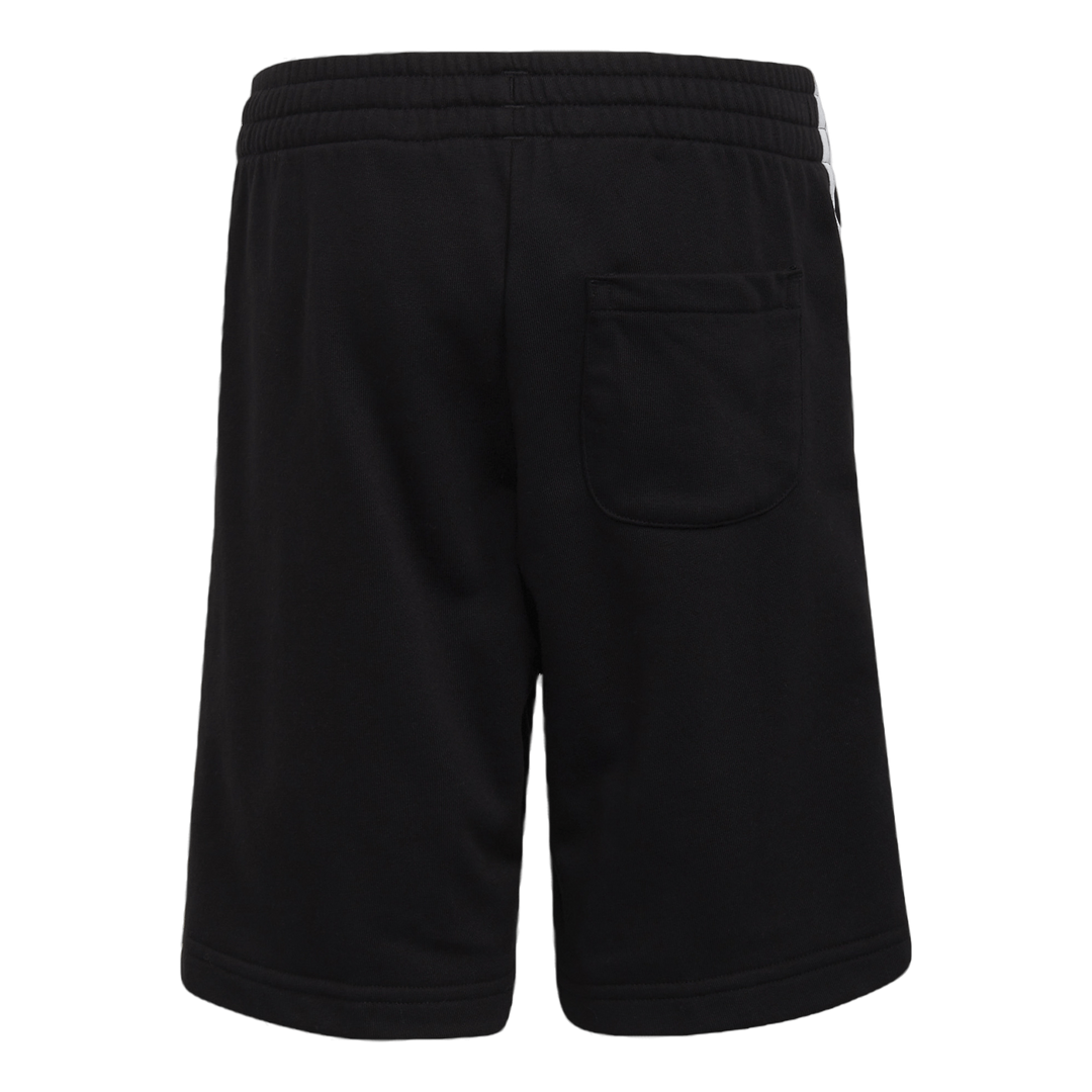 Essentials 3-Stripes Shorts Black / White