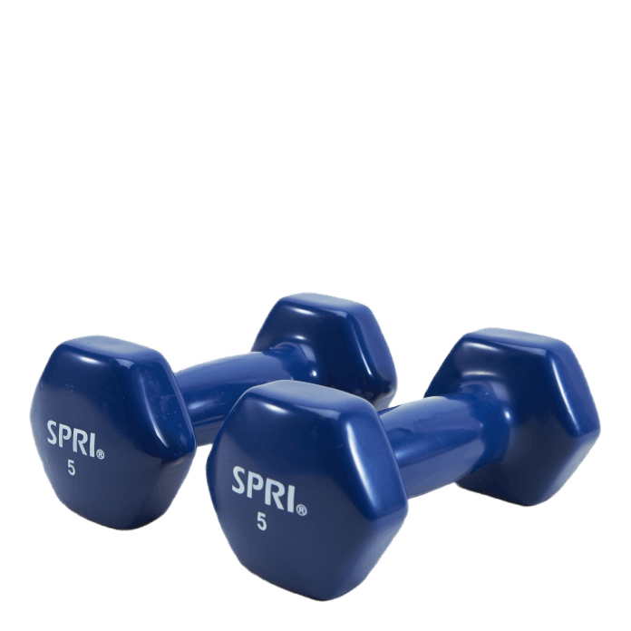 Spri Dumbbells Vinyl 2,3kg/5lb Blue