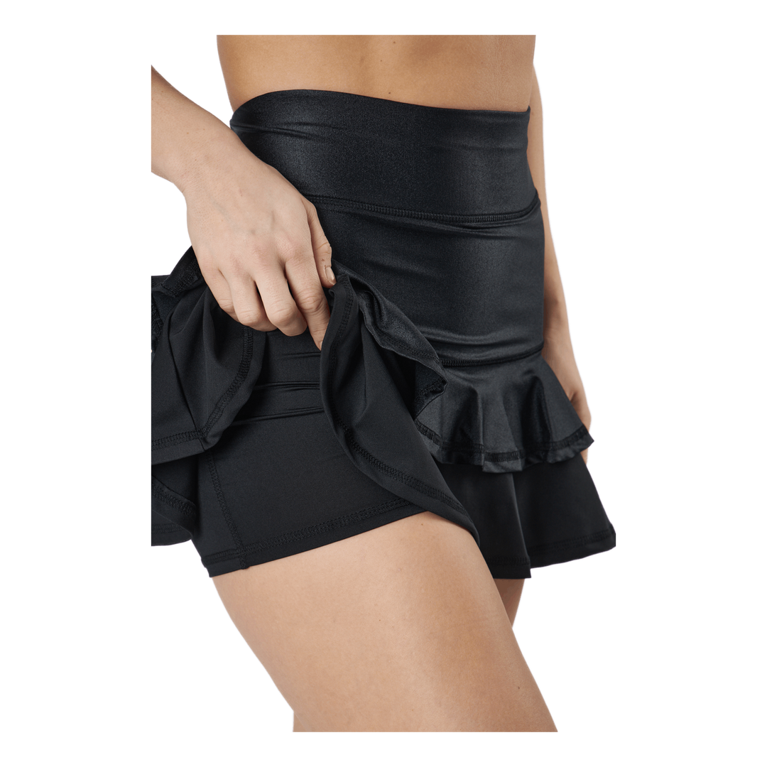 Frida Frill Skirt Black