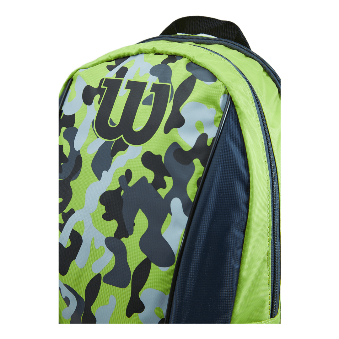 Junior Backpack Wild Lime/grey/black