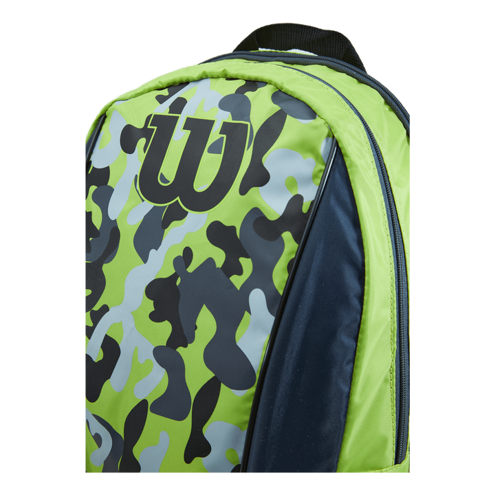 Junior Backpack Wild Lime/grey/black