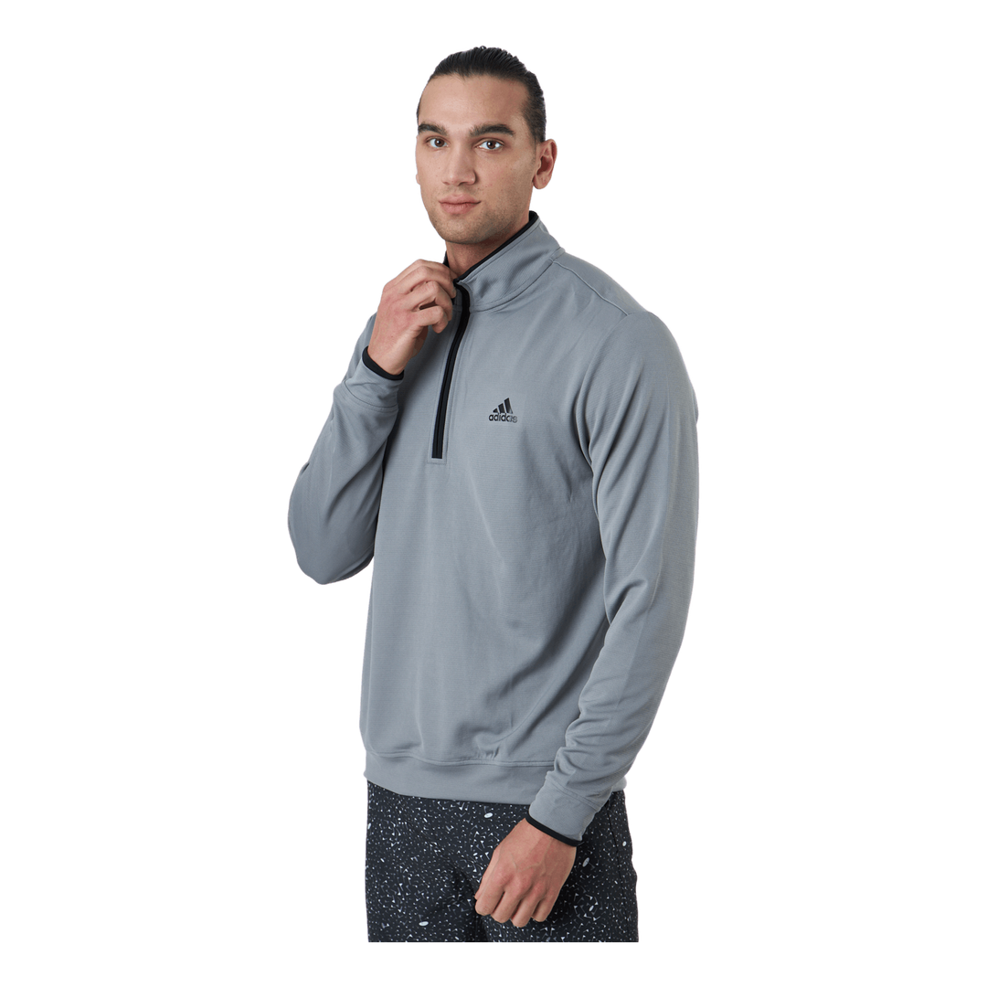 Quarter-Zip Sweatshirt Grey Three