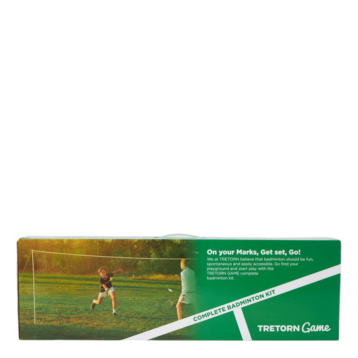 Badminton Game Complete Kit White Green