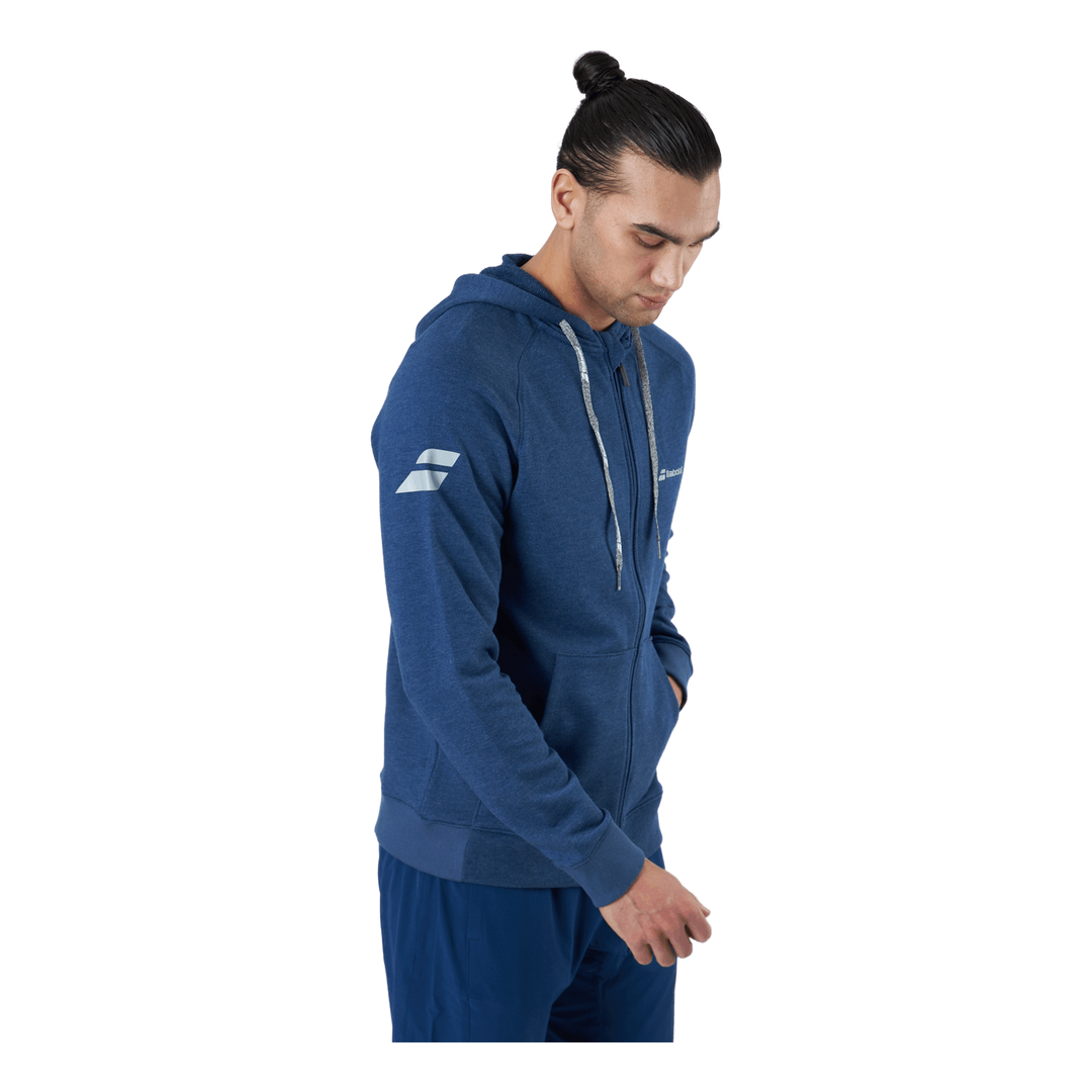 Jacket Exercise Hood Blue