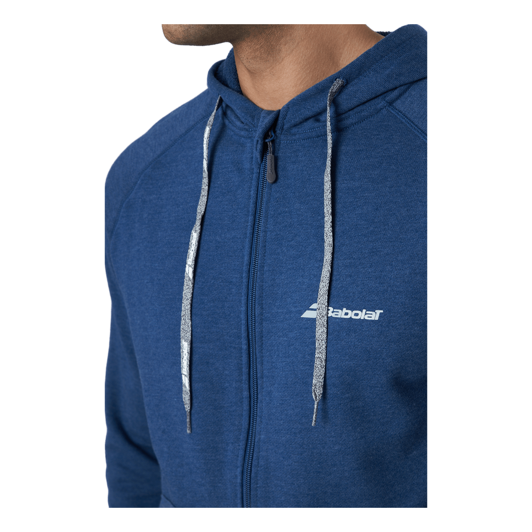 Jacket Exercise Hood Blue