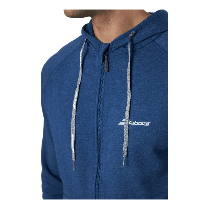 Jacket Exercise Hood Blue