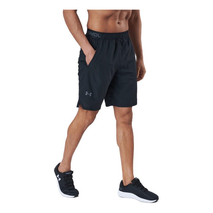 Ua Vanish Woven Shorts Black /  / Pitch Gray