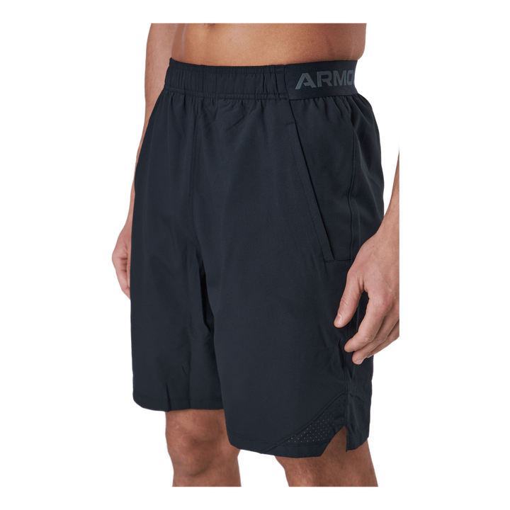 Ua Vanish Woven Shorts Black /  / Pitch Gray