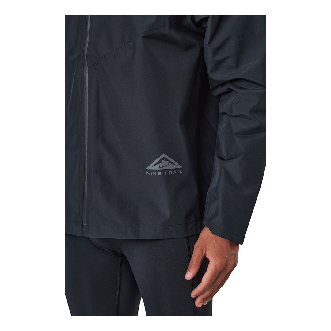 GORE-TEX INFINIUM™ Men's Trail Running Jacket BLACK/DK SMOKE GREY