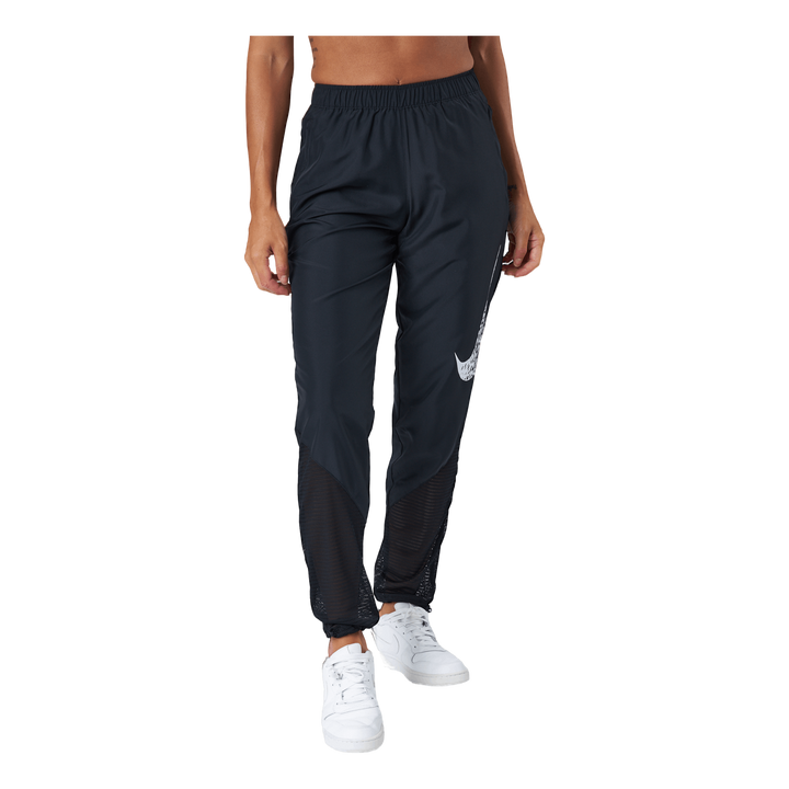 Nike Dri-fit Swoosh Run Women' Black/white