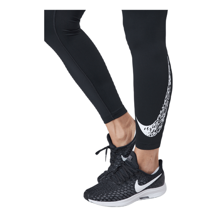 Nike Dri-fit Swoosh Run Women' Black/reflective Silv/white