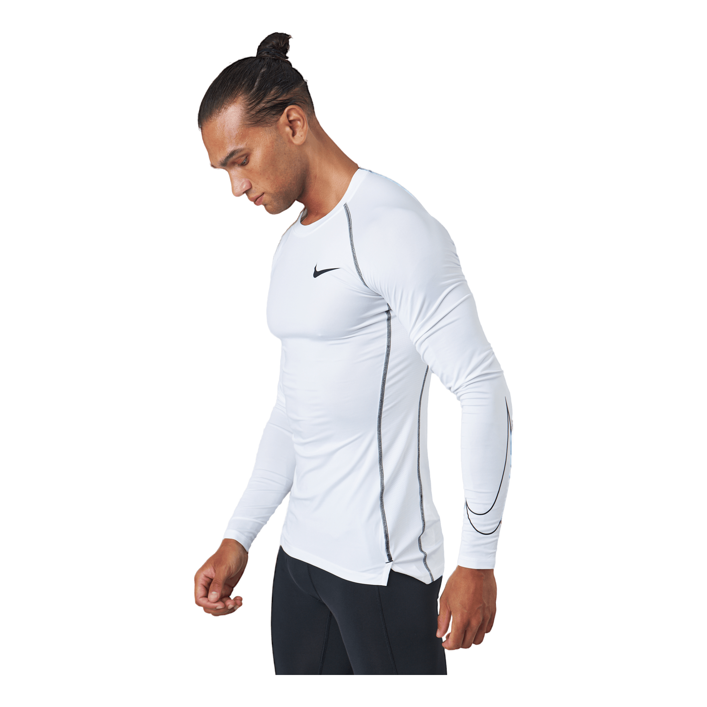 nike men's pro long sleeve fitted shirt