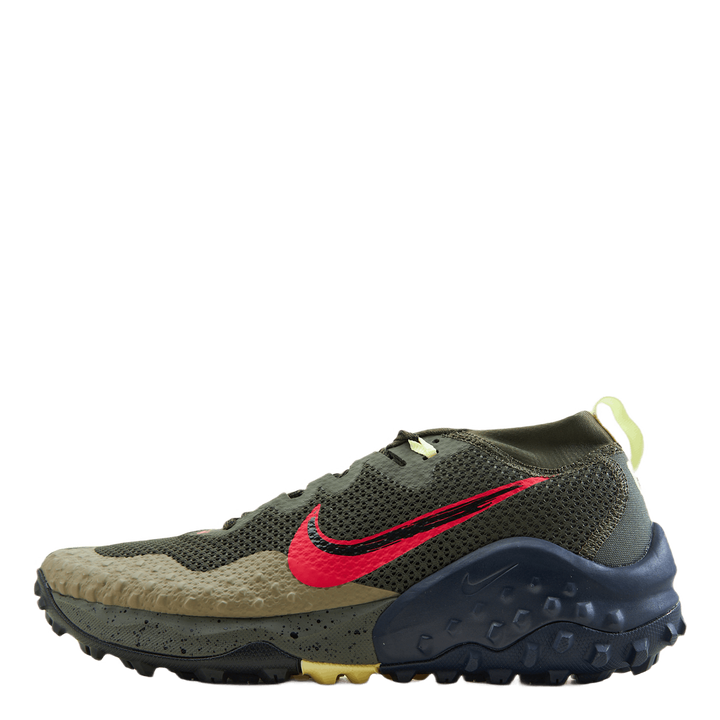 Nike Wildhorse 7 Men's Trail R Cargo Khaki/siren Red-matte Ol