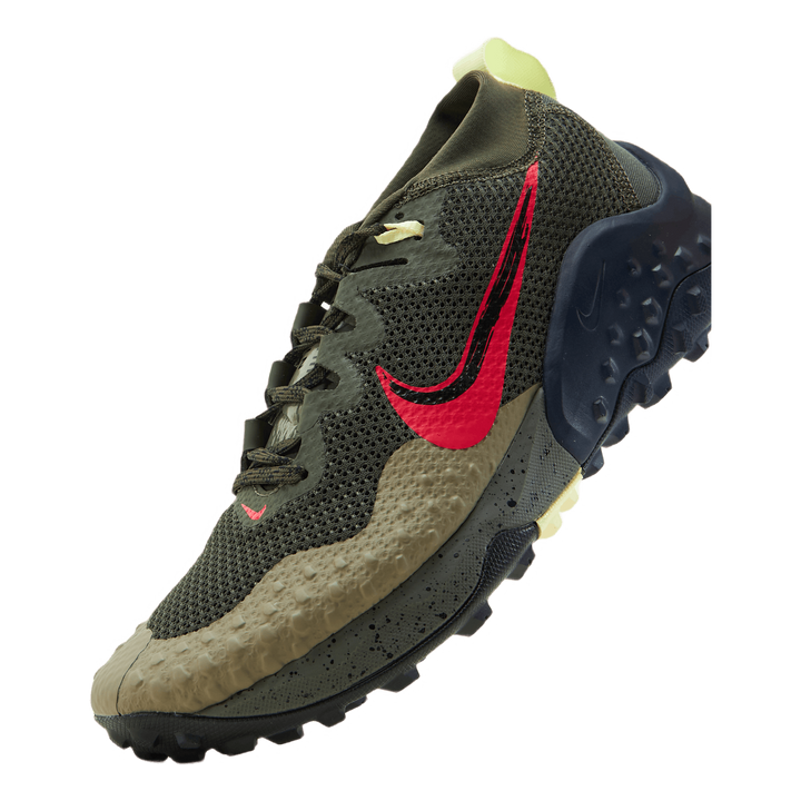 Nike Wildhorse 7 Men's Trail R Cargo Khaki/siren Red-matte Ol