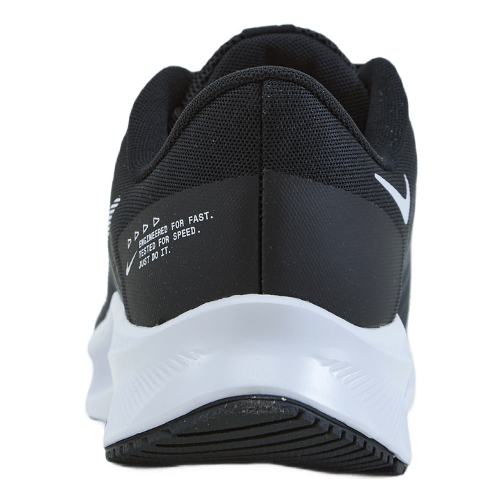 Nike Quest 4 Men's Running Sho Black/white-dk Smoke Grey