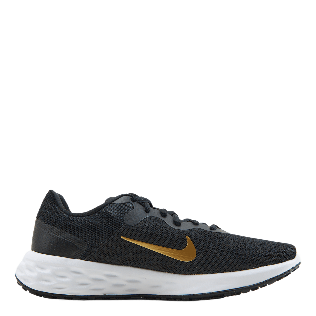 Nike Revolution 6 Next Nature  Black/metallic Gold-white