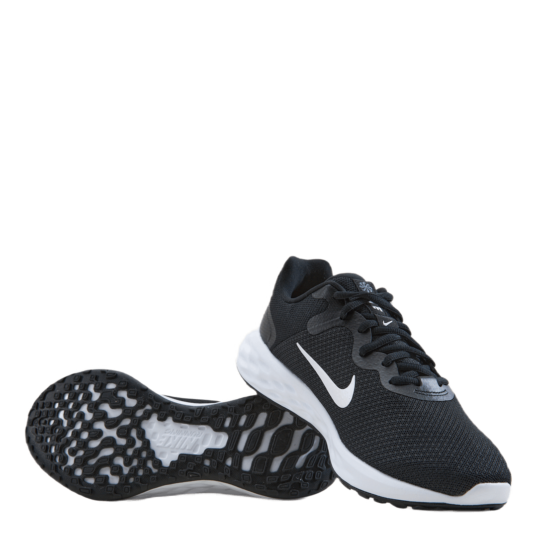 Revolution 6 Men's Running Shoes (Extra Wide) BLACK/WHITE-IRON GREY