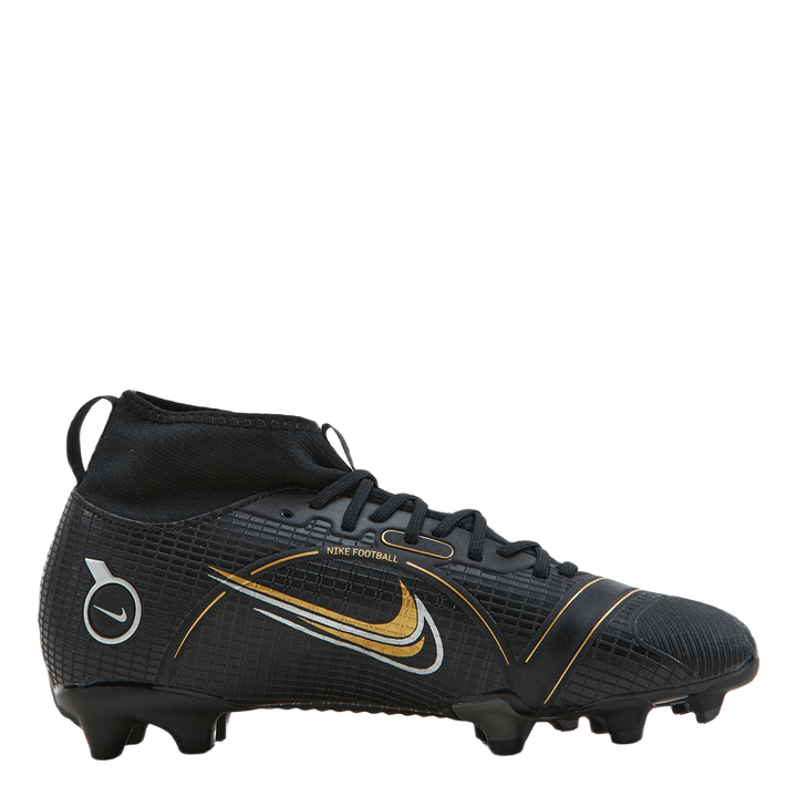 Junior Superfly 8 Academy Fg/mg Black/metallic Gold-metallic S