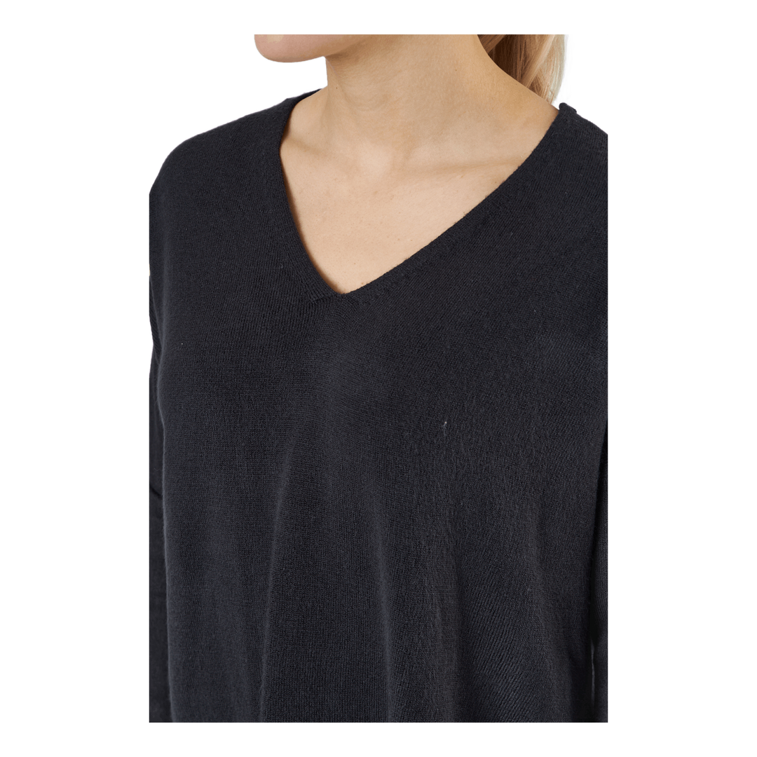 Onlamalia L/s V-neck Pullover  Black