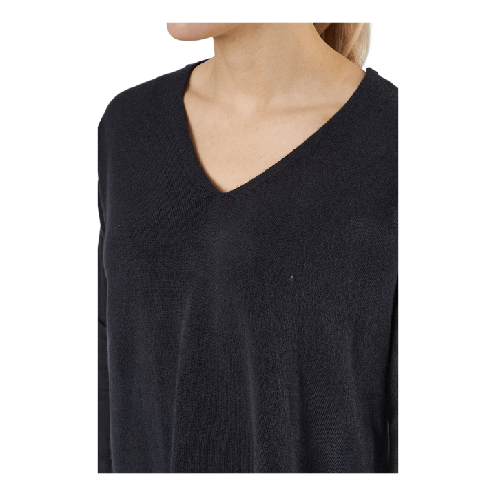 Onlamalia L/s V-neck Pullover  Black