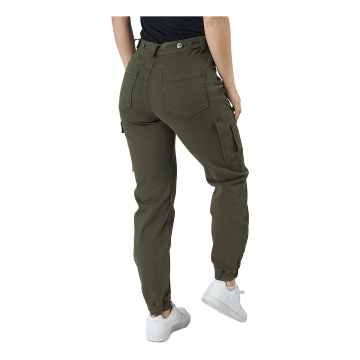 Cargo Pants Washed Green