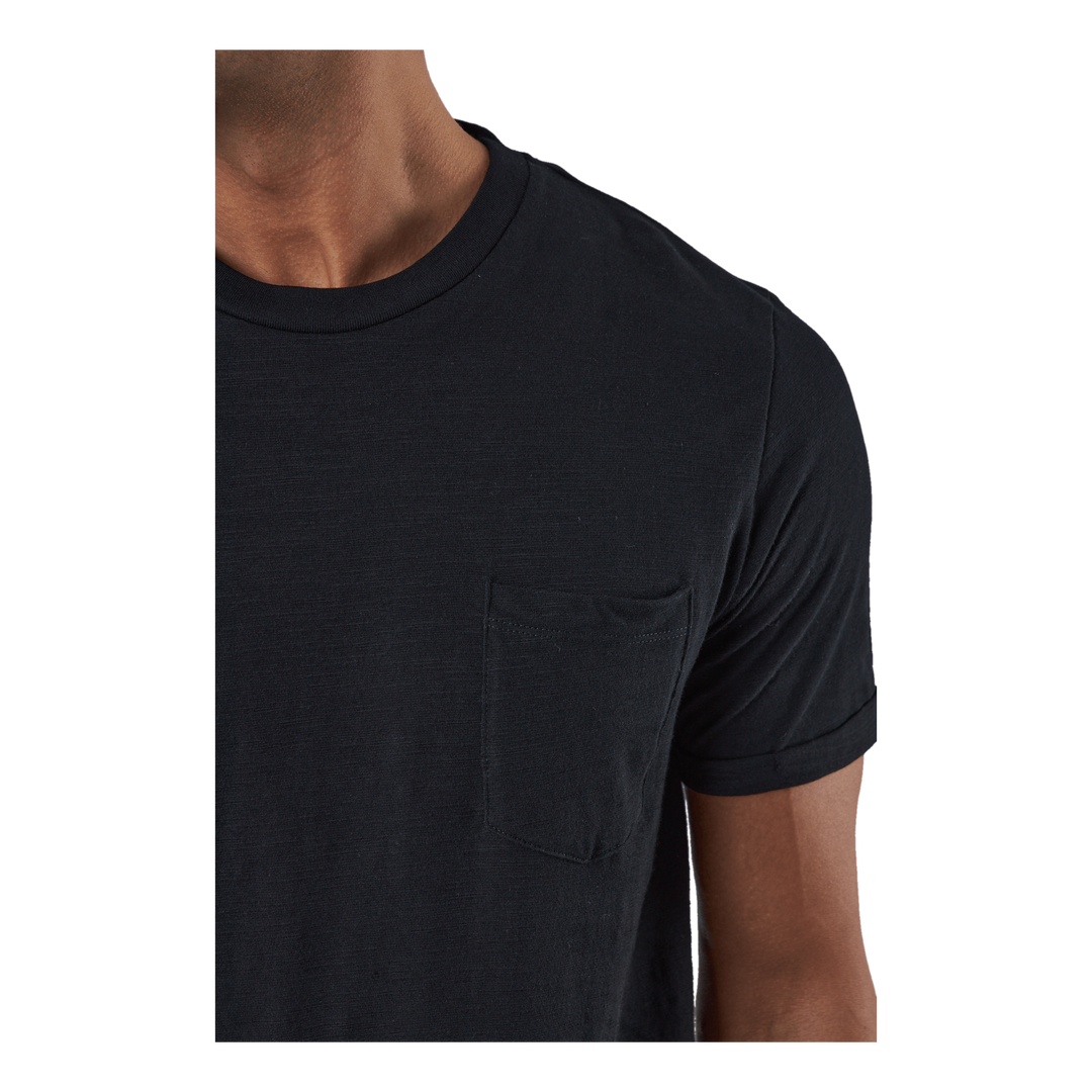 Jprblatropic Solid Ss Tee Crew Black