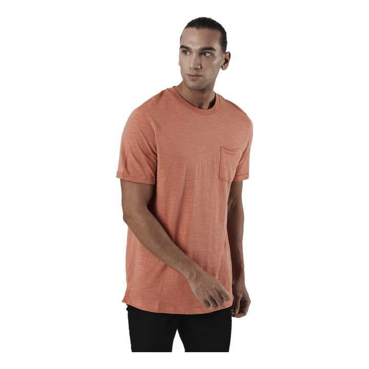 Jprblatropic Solid Ss Tee Crew Apricot Brandy