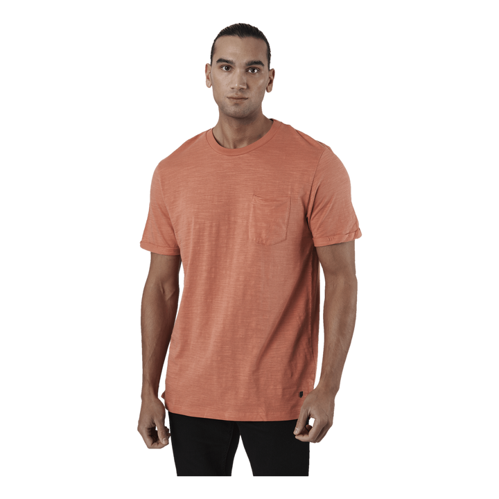 Jprblatropic Solid Ss Tee Crew Apricot Brandy