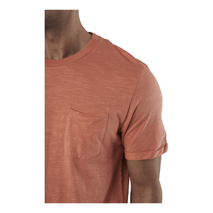 Jprblatropic Solid Ss Tee Crew Apricot Brandy